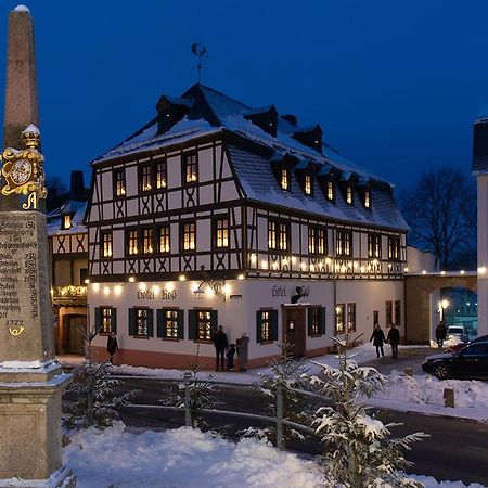 Hotel Ross Zwoenitz Bagian luar foto