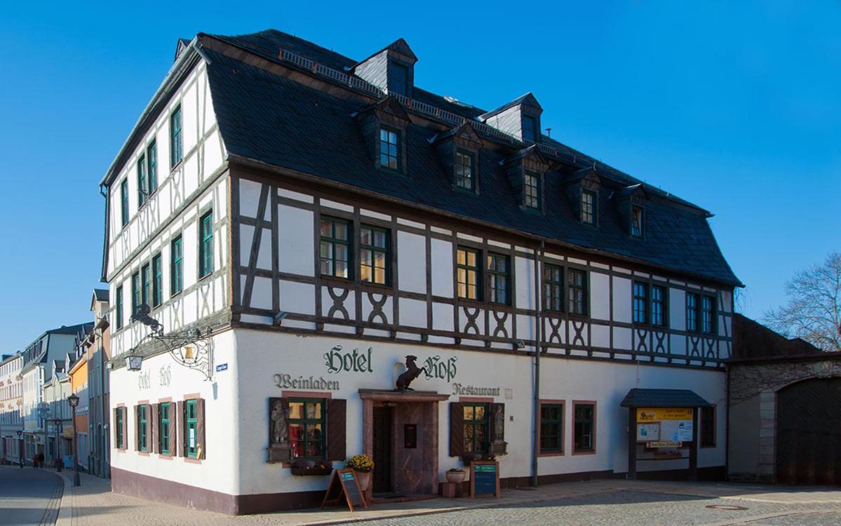 Hotel Ross Zwoenitz Bagian luar foto